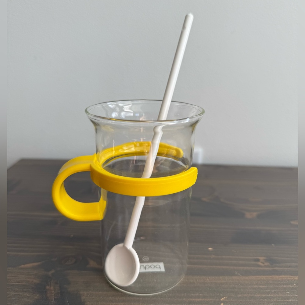 Vintage  BODUM mug & spoon
